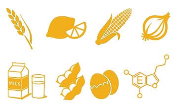 food hypersensitivity items 123